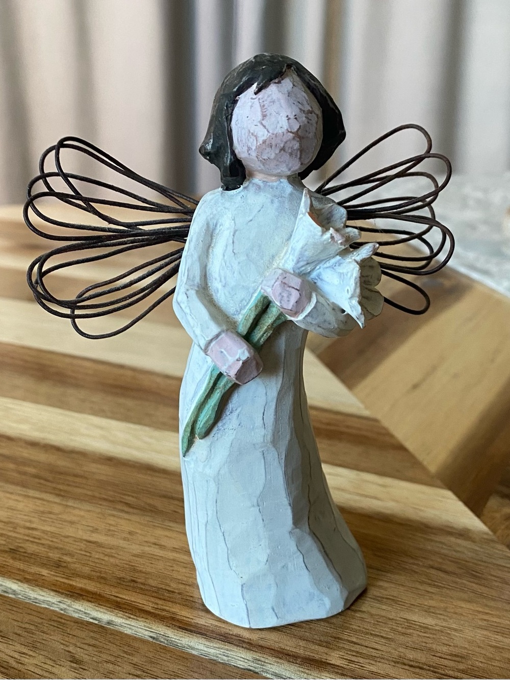 DEMDACO Willow Tree Angel of Beauty by Sue Lord Signed 5in Resin Figurine